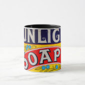 Vintage Sonnenlicht-Seifensignatur Tasse (Zentrum)