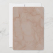 Vintage Sonnenstrahlen Einladung (Rückseite)