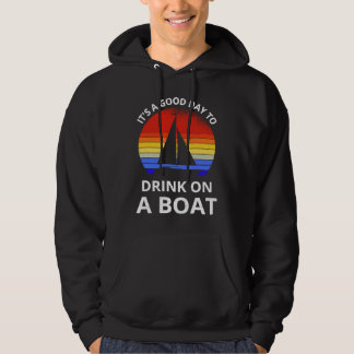 Vintage-Sonnenuntergang Es ist ein guter Tag, um a Hoodie