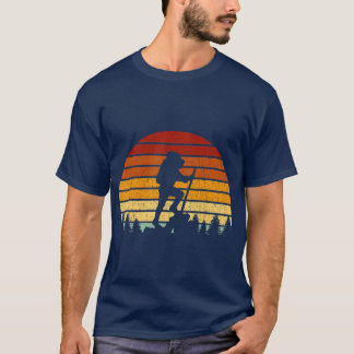 Vintage-Sonnenuntergang-Wander-Geschenk für Wander T-Shirt