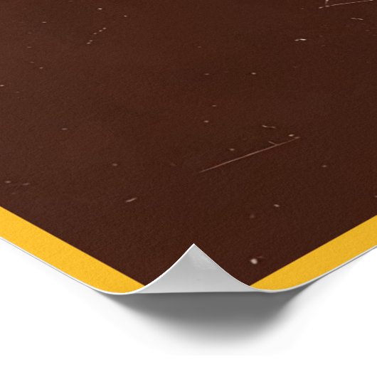 Vintage Sonnenwärme 70er Poster (Ecke)