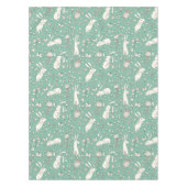 Vintage Sonnige Blume Wiese Sommer Grüne Osterfeie Tischdecke (Vorderseite)