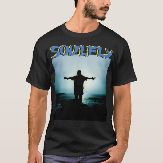 Vintage Soulfly-Musikband für Fans des T-Shirts (Vorderseite)