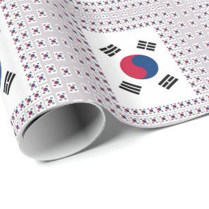 Vintage South Korea Geschenkpapier
