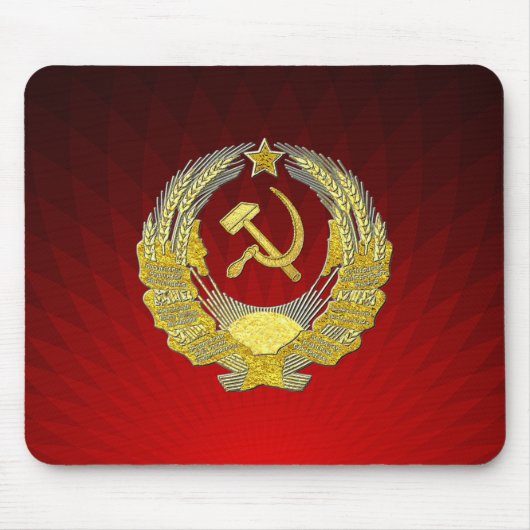Vintage sowjetische Art Mousepad (Vorne)