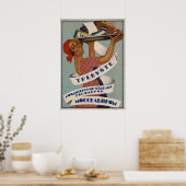 Vintage sowjetische Werbung Poster (Küche)
