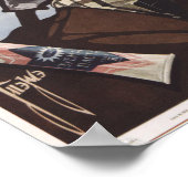 Vintage sowjetische Werbung Poster (Ecke)