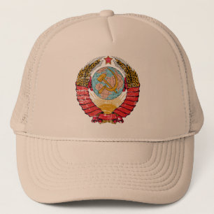 Vintage Sowjetunion Trucker-Mütze Truckerkappe