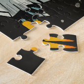 vintage Space-Shuttle-Muster Puzzle (Seite)
