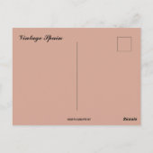 Vintage Spain Postkarte (Rückseite)