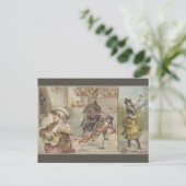 Vintage Spanien Postkarte (Stehend Vorderseite)