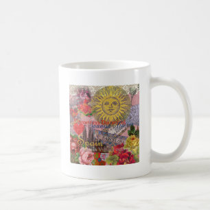 Vintage Spanien Sonnenschein Reise Collage Retro E Kaffeetasse