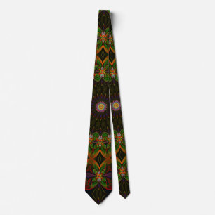 Vintage spanisches Tag-der-Toten-Muster Krawatte