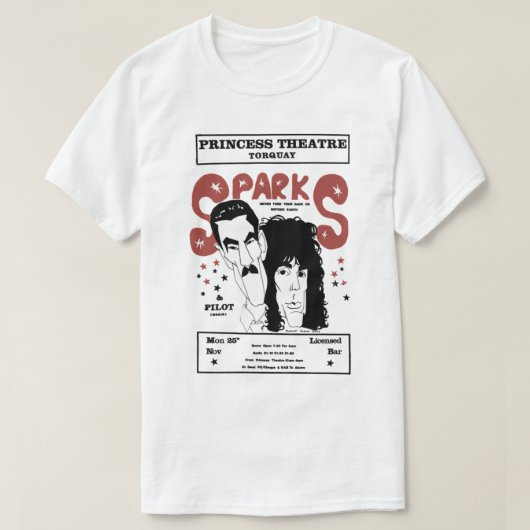 Vintage Sparks - Weihnachten 1974 T-Shirt (Design vorne)