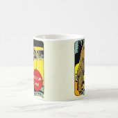 Vintage-Spaß Yellowstone Park Kaffeetasse (Mittel)