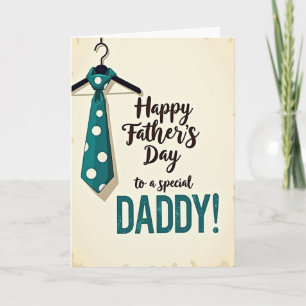 Vintage Special Daddy Karte