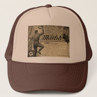 Vintage Speerfisch-Feuerwaffen-guter Truckerkappe