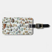 Vintage Speisekarte Gepäckanhänger (Vorderseite horizontal)