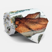 Vintage Speisekarte Krawatte (Gerollt)