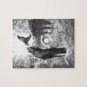 Vintage Spermienwale, Meerestiere Puzzle (Horizontal)