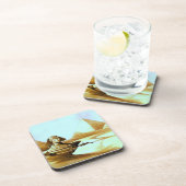 Vintage Sphinx Getränkeuntersetzer (Rechte Seite)