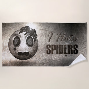 Vintage Spidermoji Strandhandtuch