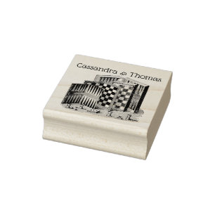 Vintage-Spielbretter und Spielezeichnungen Gummistempel