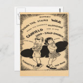 Vintage Spiele Postkarte (Vorne/Hinten)