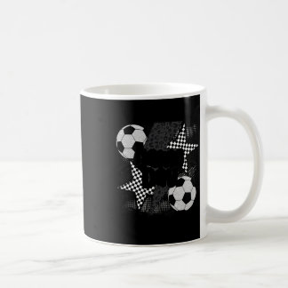 Vintage-Spielfußball-Blitz-Fun-Team Kaffeetasse