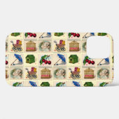 Vintage Spielkarten Case-Mate iPhone Hülle (Rückseite (Horizontal))