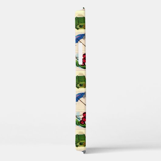 Vintage Spielkarten Case-Mate iPhone Hülle (Rückseite / Rechts)