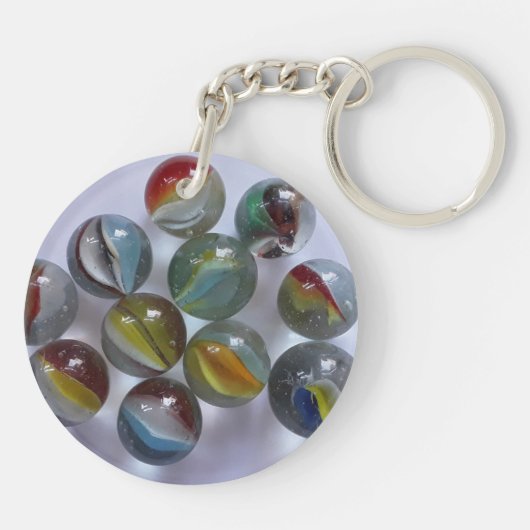 Vintage Spielzeugkatzenarben Schlüsselanhänger (Rückseite)