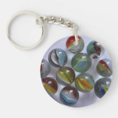 Vintage Spielzeugkatzenarben Schlüsselanhänger (Vorderseite)