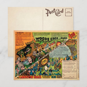 Vintage Spielzeugsoldaten Spielzeugwerbepostkarte Postkarte
