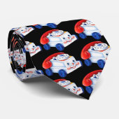 Vintage Spielzeugtelefon-Krawatte Krawatte (Gerollt)