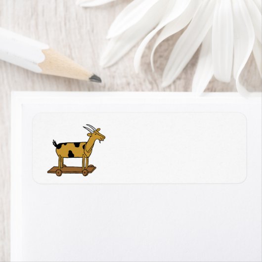 Vintage Spielzeugziege (Insitu)