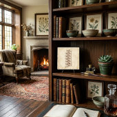 Vintage Spine Anatomy Sketch Fliese