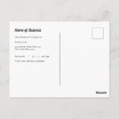 Vintage Spine Chiropraktikerin Ernennung Postkarte (Rückseite)