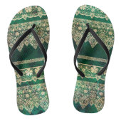 Vintage Spitze Badesandalen (Fußbett)