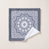 Vintage Spitze Badhandtuch Set (Waschlappen)