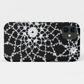 Vintage Spitze Case-Mate iPhone Hülle (Rückseite (Horizontal))