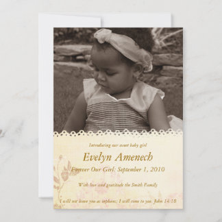 Vintage Spitze: Creme Ankündigung