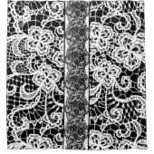 Vintage Spitze Duschvorhang (Vorderseite)