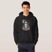 Vintage-Spitze-Geist-Halloween Hoodie (Vorne ganz)