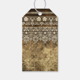 Vintage Spitze Geschenkanhänger