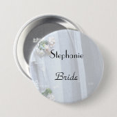 Vintage Spitze, Name, Bridge Large Button Button (Vorne & Hinten)