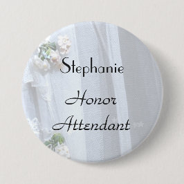 Vintage Spitze, Name, Ehrentitel-Button-Button Button