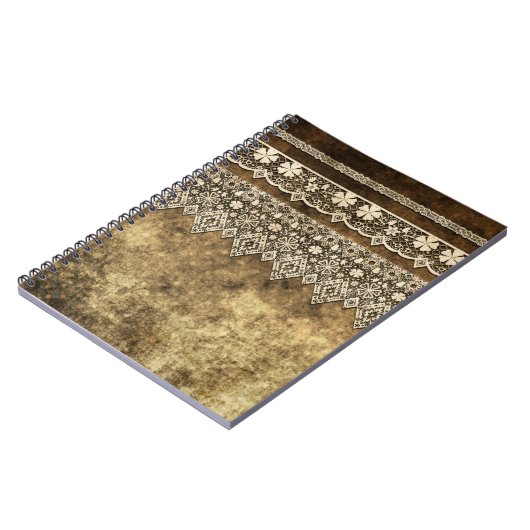 Vintage Spitze Notizblock (Linke Seite)