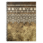 Vintage Spitze Notizblock (Vorderseite)