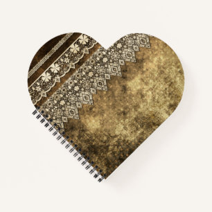 Vintage Spitze Notizblock